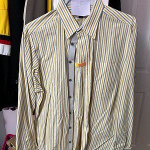 Men's Paul Fredrick Long Sleeve Dress Shirt
